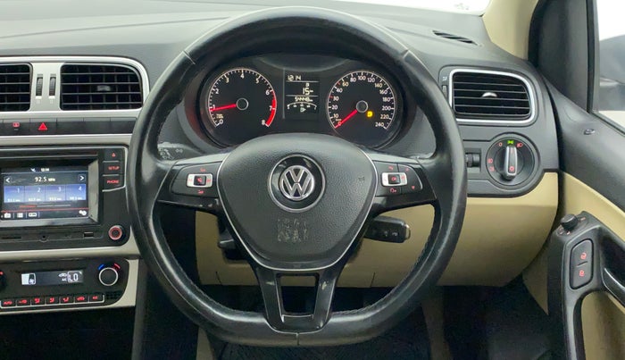 2016 Volkswagen Ameo HIGHLINE1.2L, Petrol, Manual, 54,504 km, Steering Wheel Close Up