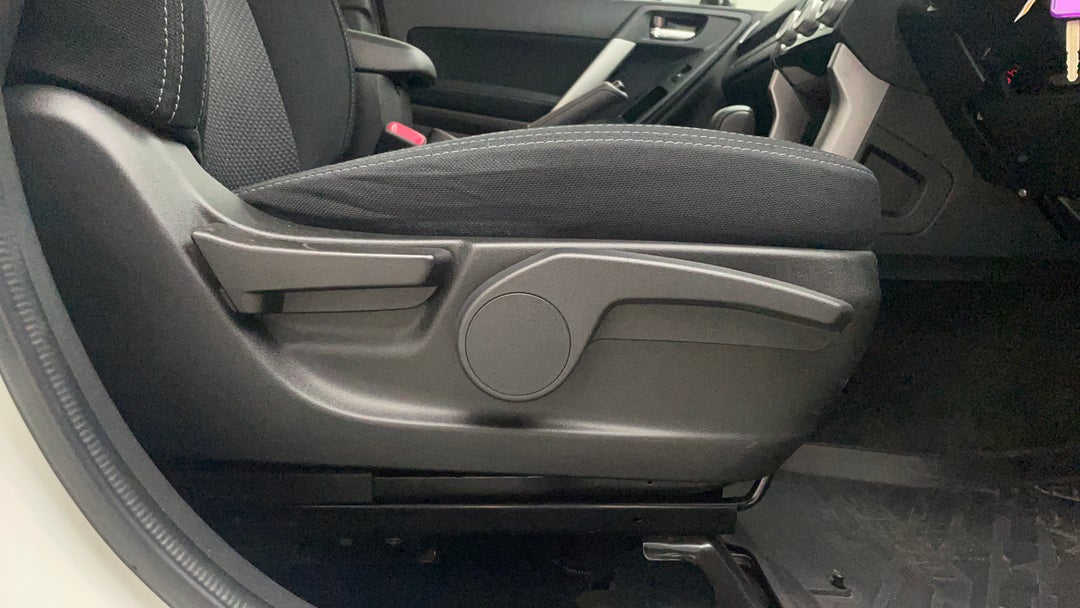 Drivers Side Adjustment Panel