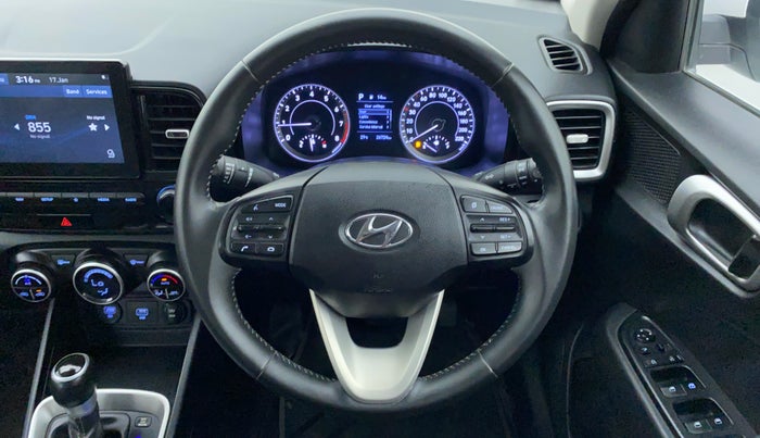 2019 Hyundai VENUE 1.0 TURBO GDI SX+ AT, Petrol, Automatic, 26,885 km, Steering Wheel Close Up