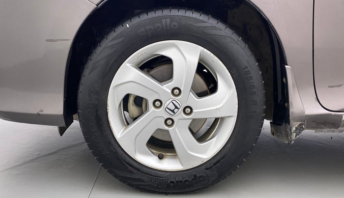 2015 Honda City VX CVT PETROL, Petrol, Automatic, 65,037 km, Left Front Wheel