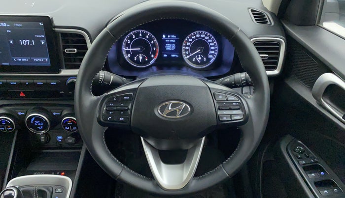 2020 Hyundai VENUE 1.0 TURBO GDI SX+ AT, Petrol, Automatic, 18,652 km, Steering Wheel Close Up