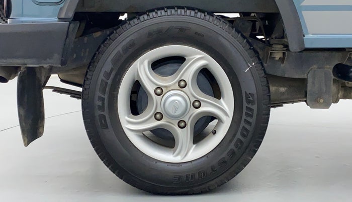 2019 Mahindra Thar CRDE 4X4 BS IV, Diesel, Manual, 15,507 km, Right Rear Wheel