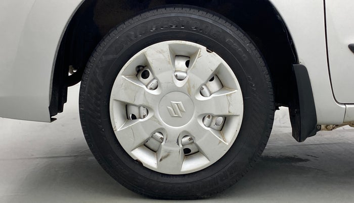 2015 Maruti Wagon R 1.0 LXI CNG, CNG, Manual, 87,691 km, Left Front Wheel