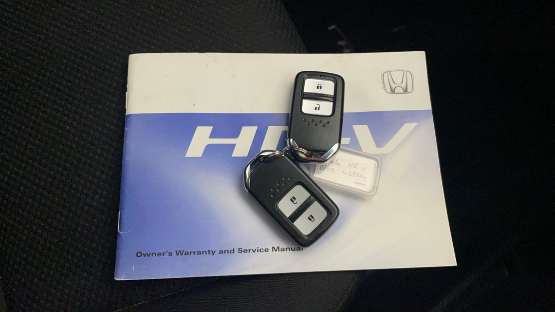 2015 Honda HR-V Vti-s, Automatic, 73952 km, Key Close-up