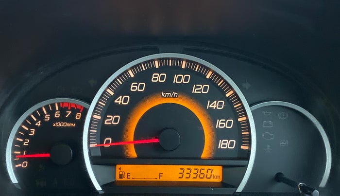 2015 Maruti Wagon R 1.0 VXI, Petrol, Manual, 33,403 km, Odometer Image