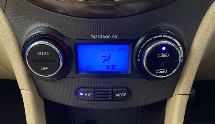 2014 Hyundai Verna FLUIDIC 1.6 CRDI SX, Diesel, Manual, 58,362 km, AC Unit - Car heater not working