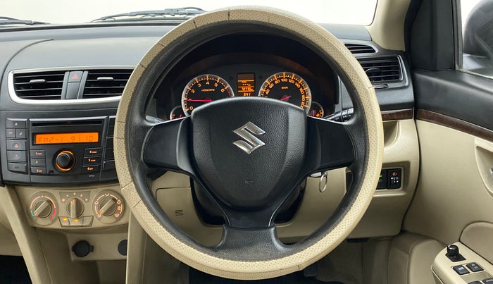 2012 Maruti Swift Dzire VXI, Petrol, Manual, 72,769 km, Steering Wheel Close Up