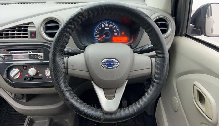 2016 Datsun Redi Go T (O), Petrol, Manual, 50,225 km, Steering Wheel Close-up