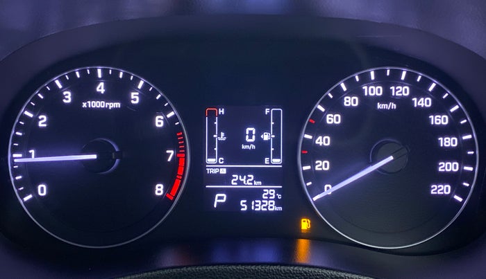 2019 Hyundai Creta 1.6 VTVT SX AUTO, Petrol, Automatic, 51,339 km, Odometer Image