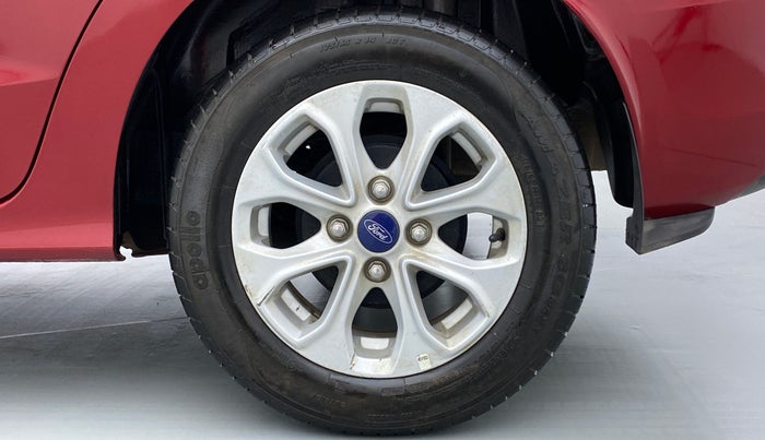 2015 Ford Figo Aspire 1.2 TITANIUM PETROL, Petrol, Manual, 23,639 km, Left Rear Wheel