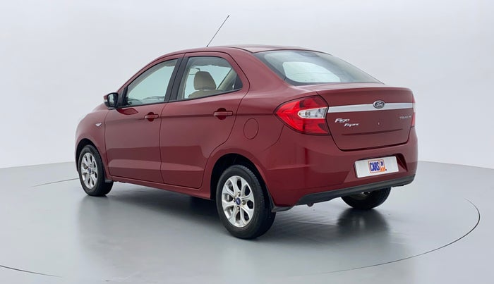 2015 Ford Figo Aspire 1.2 TITANIUM PETROL, Petrol, Manual, 23,639 km, Left Back Diagonal (45- Degree) View
