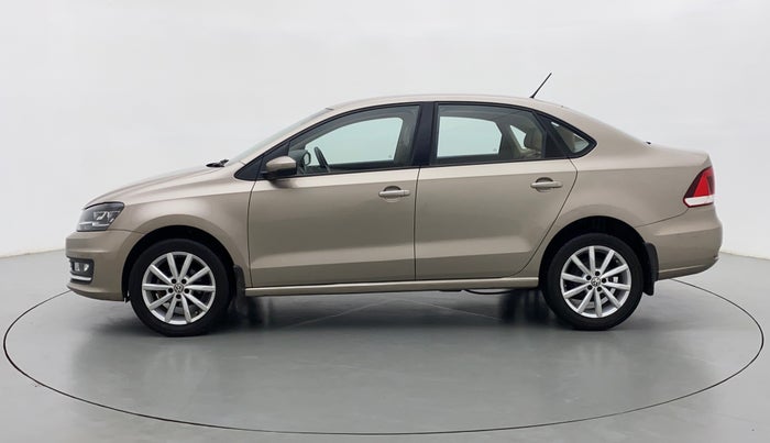 2017 Volkswagen Vento HIGHLINE 1.2 TSI AT, Petrol, Automatic, 42,535 km, Left Side