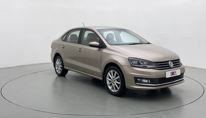 2017 Volkswagen Vento HIGHLINE 1.2 TSI AT, Petrol, Automatic, 42,535 km, Right Front Diagonal
