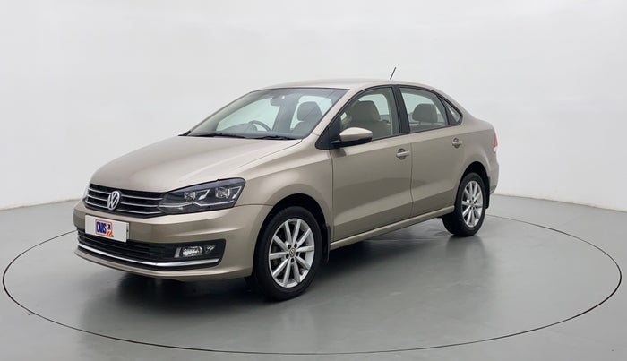 2017 Volkswagen Vento HIGHLINE 1.2 TSI AT, Petrol, Automatic, 42,535 km, Left Front Diagonal