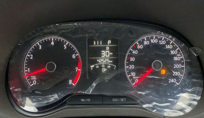 2017 Volkswagen Vento HIGHLINE 1.2 TSI AT, Petrol, Automatic, 42,535 km, Odometer Image