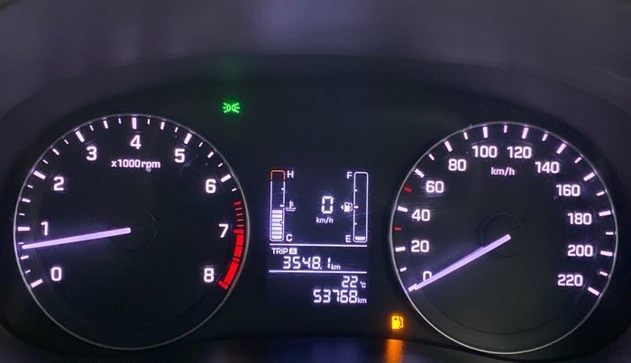 2015 Hyundai Creta 1.6 S, Petrol, Manual, 53,811 km, Odometer Image