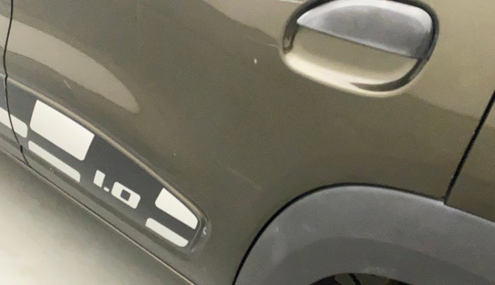 2016 Renault Kwid RXT 1.0, Petrol, Manual, 18,939 km, Rear left door - Slightly dented
