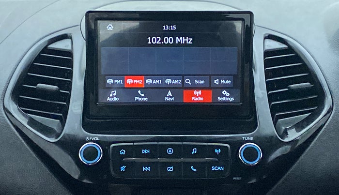 2019 Ford New Figo 1.2 TITANIUM, Petrol, Manual, 12,073 km, Infotainment System