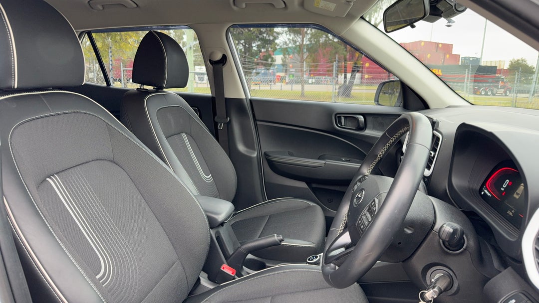 Right Side Front Door Cabin View