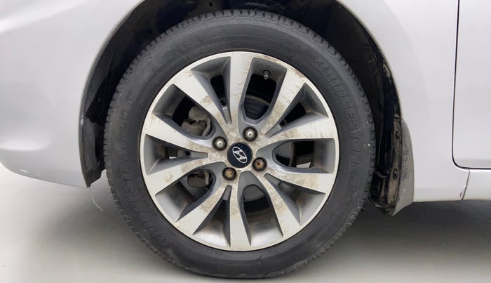 2014 Hyundai Verna FLUIDIC 1.6 SX VTVT, Petrol, Manual, 18,159 km, Left Front Wheel