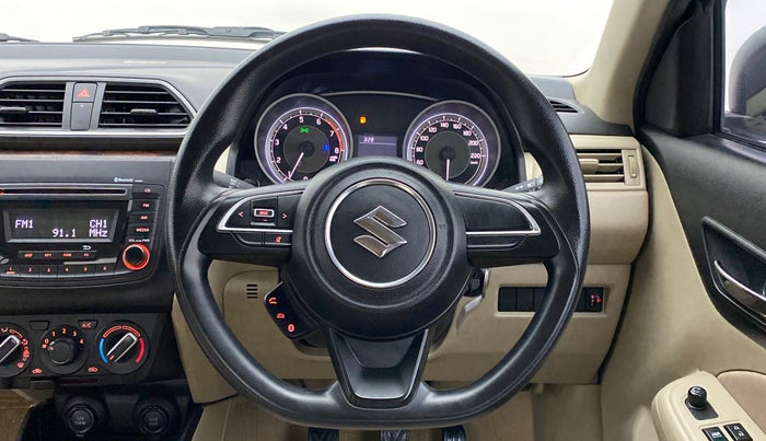 2018 Maruti Dzire VXI, Petrol, Manual, 40,701 km, Steering Wheel Close Up