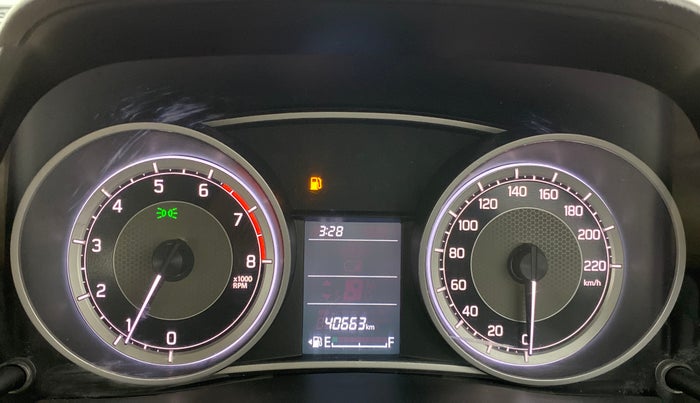 2018 Maruti Dzire VXI, Petrol, Manual, 40,701 km, Odometer Image