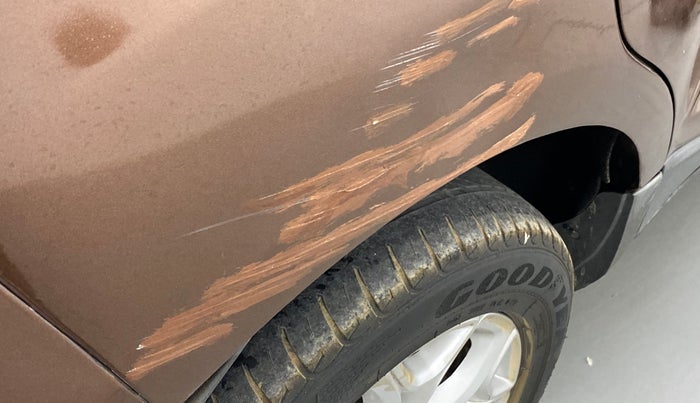 2016 Ford Ecosport TITANIUM 1.5L DIESEL, Diesel, Manual, 1,01,173 km, Right quarter panel - Slightly dented
