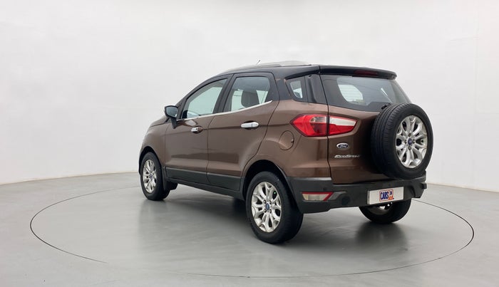 2016 Ford Ecosport TITANIUM 1.5L DIESEL, Diesel, Manual, 1,01,273 km, Left Back Diagonal