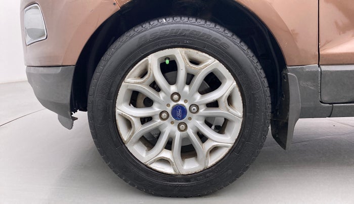 2016 Ford Ecosport TITANIUM 1.5L DIESEL, Diesel, Manual, 1,01,273 km, Left Front Wheel