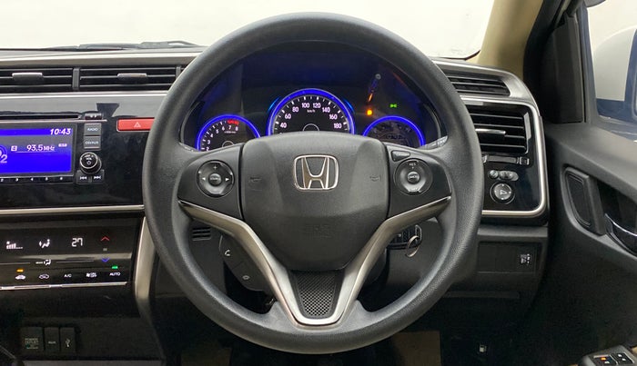 2015 Honda City V MT PETROL, Petrol, Manual, 52,340 km, Steering Wheel Close Up