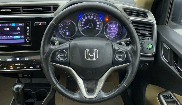 2017 Honda City VX CVT PETROL, Petrol, Automatic, 69,850 km, Steering Wheel Close Up