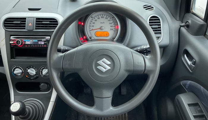 2010 Maruti Ritz VXI, Petrol, Manual, 48,633 km, Steering Wheel Close Up