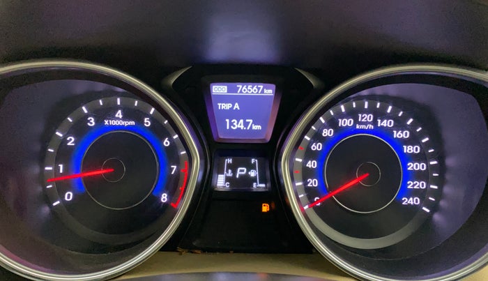 2015 Hyundai New Elantra 1.8 SX AT VTVT, Petrol, Automatic, 76,567 km, Odometer Image