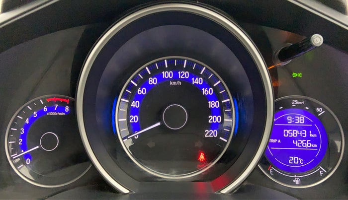 2017 Honda WR-V 1.2 i-VTEC VX MT, Petrol, Manual, 58,424 km, Odometer Image