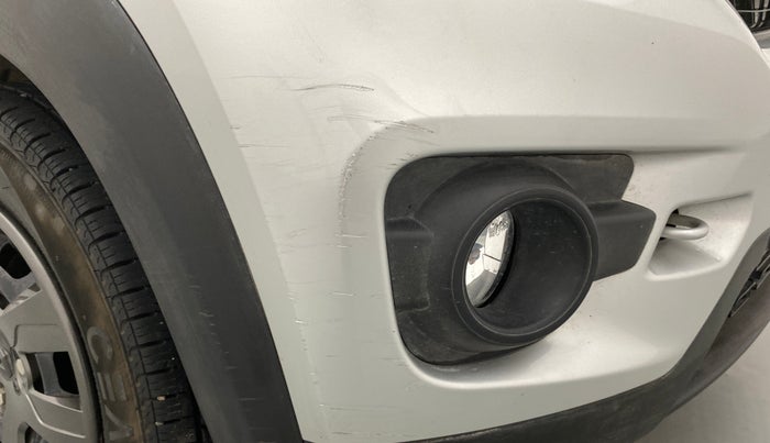 2019 Renault Kwid 1.0 RXT Opt AT, Petrol, Automatic, 11,043 km, Front bumper - Minor scratches