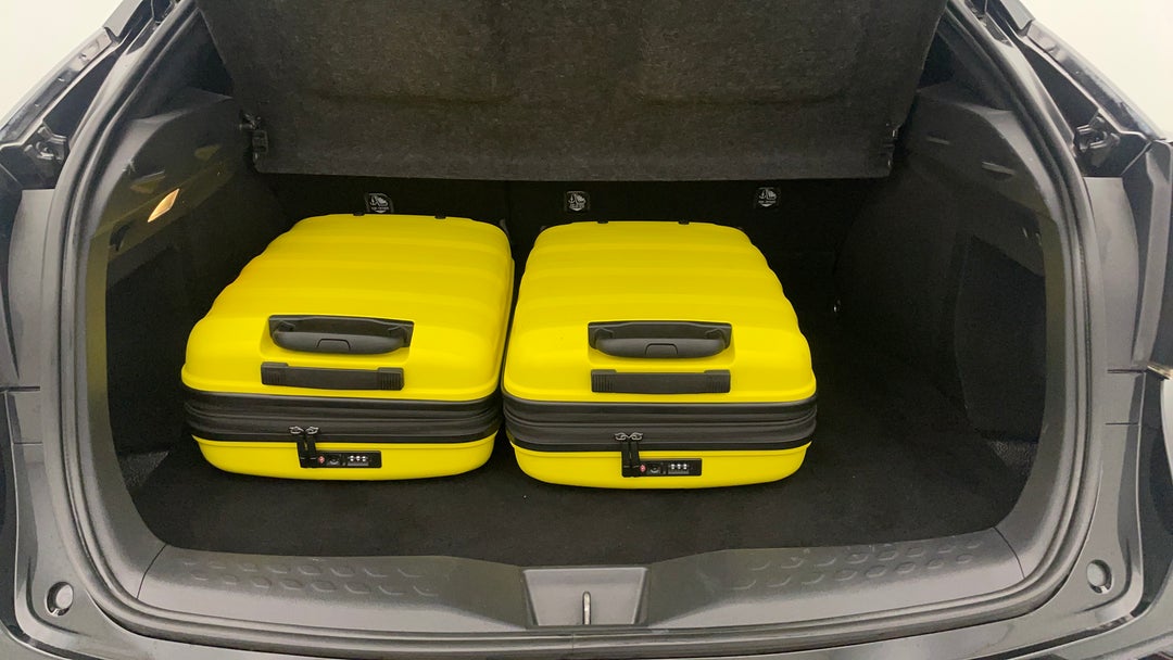 Boot Inside View with Luggage