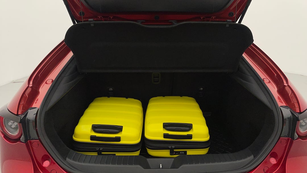 Boot Inside View with Luggage