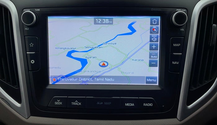 2018 Hyundai Creta SX 1.6 PETROL, Petrol, Manual, 61,044 km, Navigation System