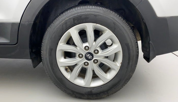 2018 Hyundai Creta SX 1.6 PETROL, Petrol, Manual, 60,929 km, Left Rear Wheel