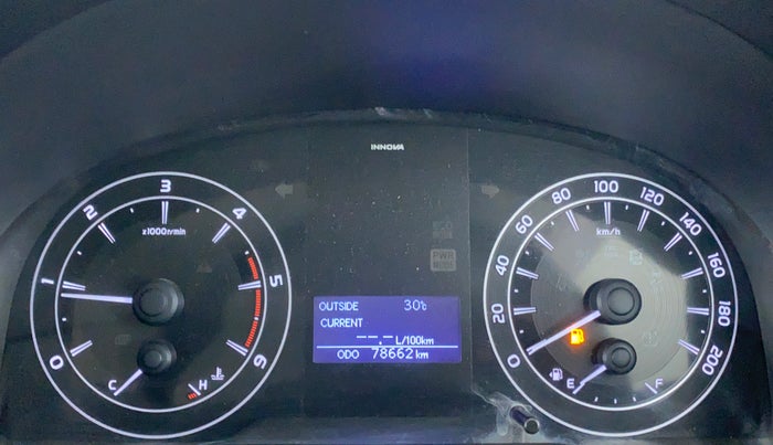 2018 Toyota Innova Crysta 2.4 GX 7 STR, Diesel, Manual, 78,762 km, Odometer Image