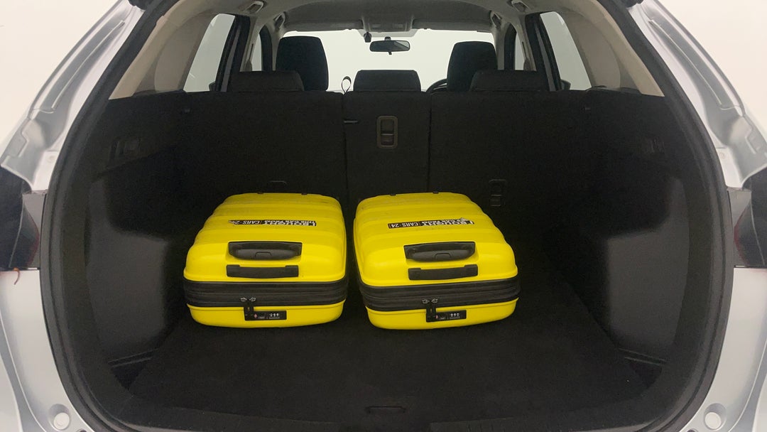 Boot Inside View with Luggage