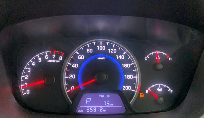 2014 Hyundai Grand i10 SPORTZ AT 1.2 KAPPA VTVT, Petrol, Automatic, 35,912 km, Odometer Image