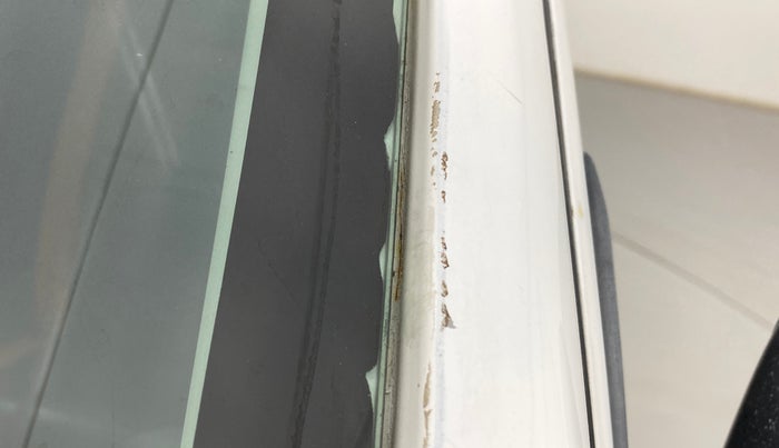 2018 Datsun Go T, Petrol, Manual, 62,784 km, Left A pillar - Slight discoloration