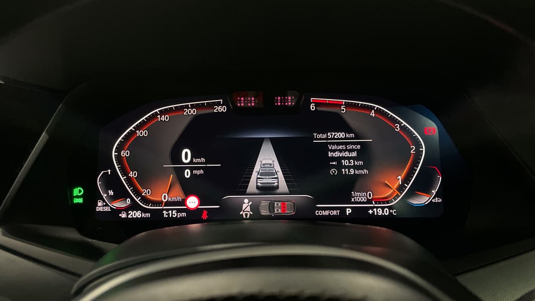 2022 BMW X5 xDrive30d M Sport, Automatic, 57200 km, Odometer View