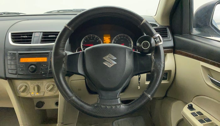 2014 Maruti Swift Dzire VXI, Petrol, Manual, 74,096 km, Steering Wheel Close Up
