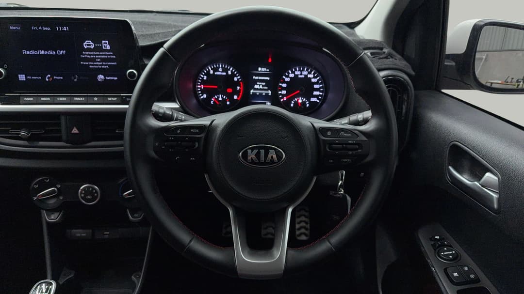 2021 Kia Picanto Gt (turbo) (pe), Manual, 39414 km, Steering Wheel Close-up