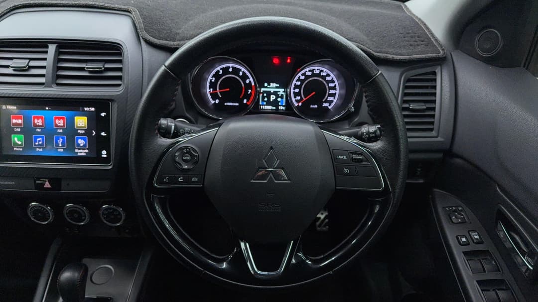 2019 Mitsubishi ASX Black Edition (2WD), Automatic, 112980 km, Steering Wheel Close-up