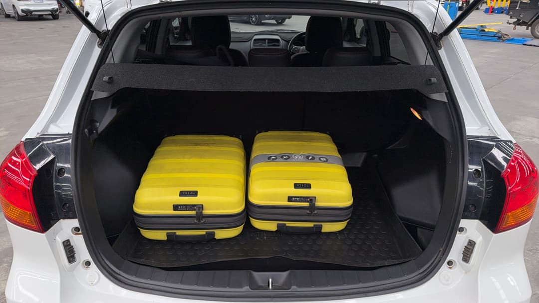 2019 Mitsubishi ASX Black Edition (2WD), Automatic, 112980 km, Boot Inside View with Luggage