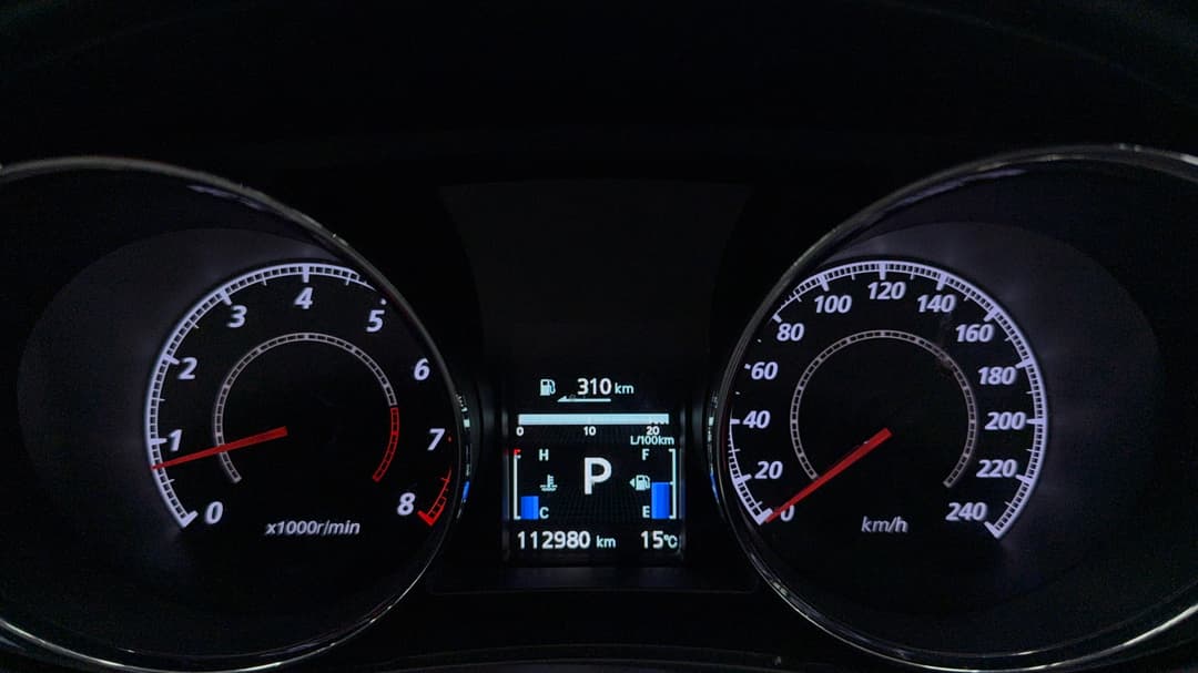 2019 Mitsubishi ASX Black Edition (2WD), Automatic, 112980 km, Odometer View