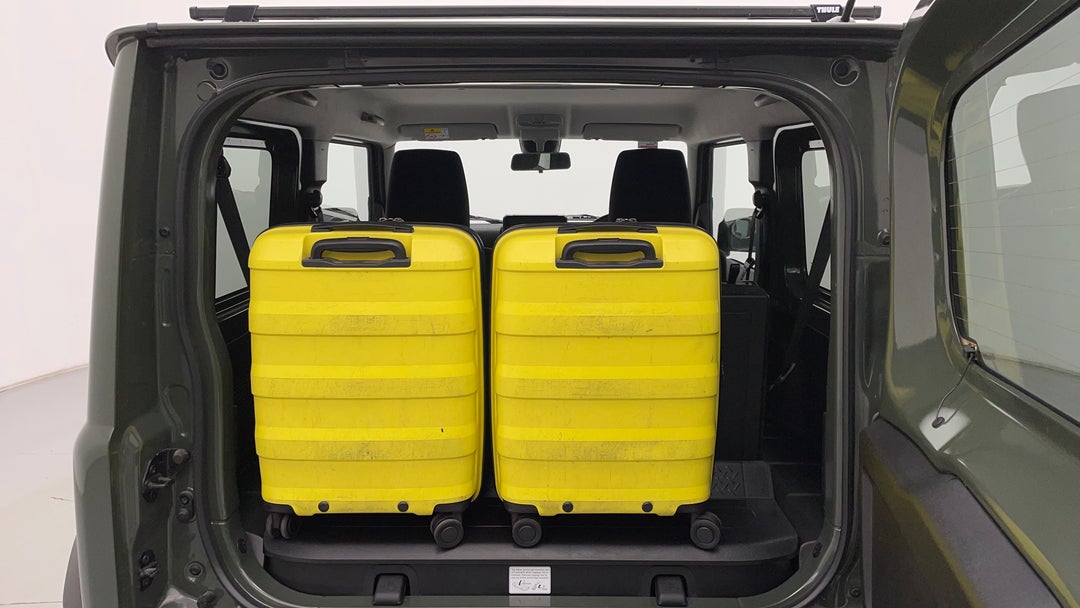 Boot Inside View with Luggage